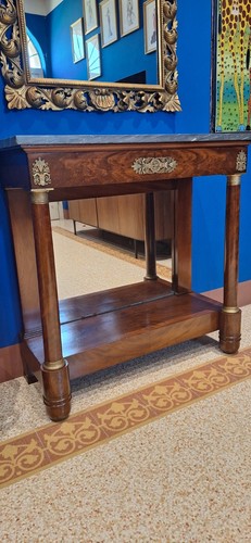 Consolle antica con - , marmo