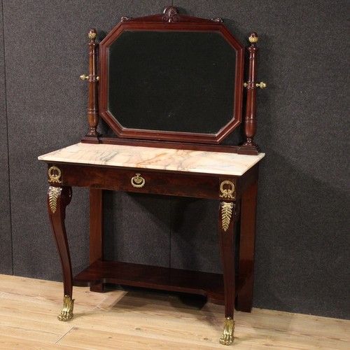 Toilette coiffeuse console con